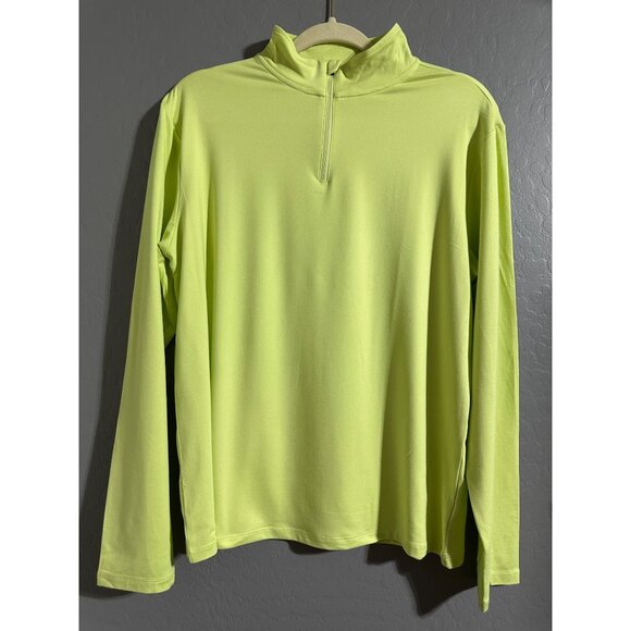 01. Algo Boys Performance Quarter Zip Pullover Long Sleeve Quick dry XL NWOT - Picture 1 of 5